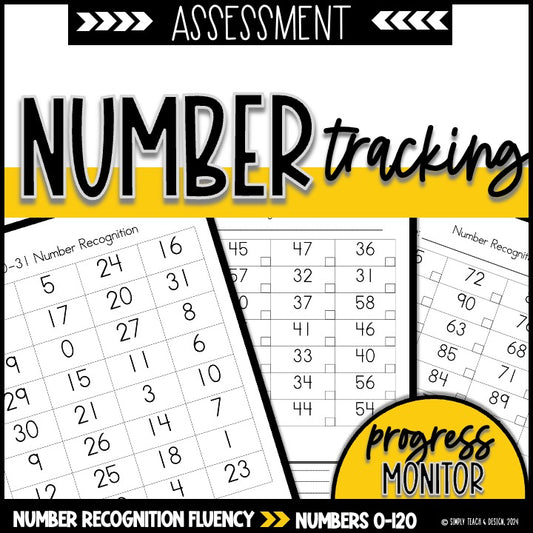 Number Recognition Assessment 0-120